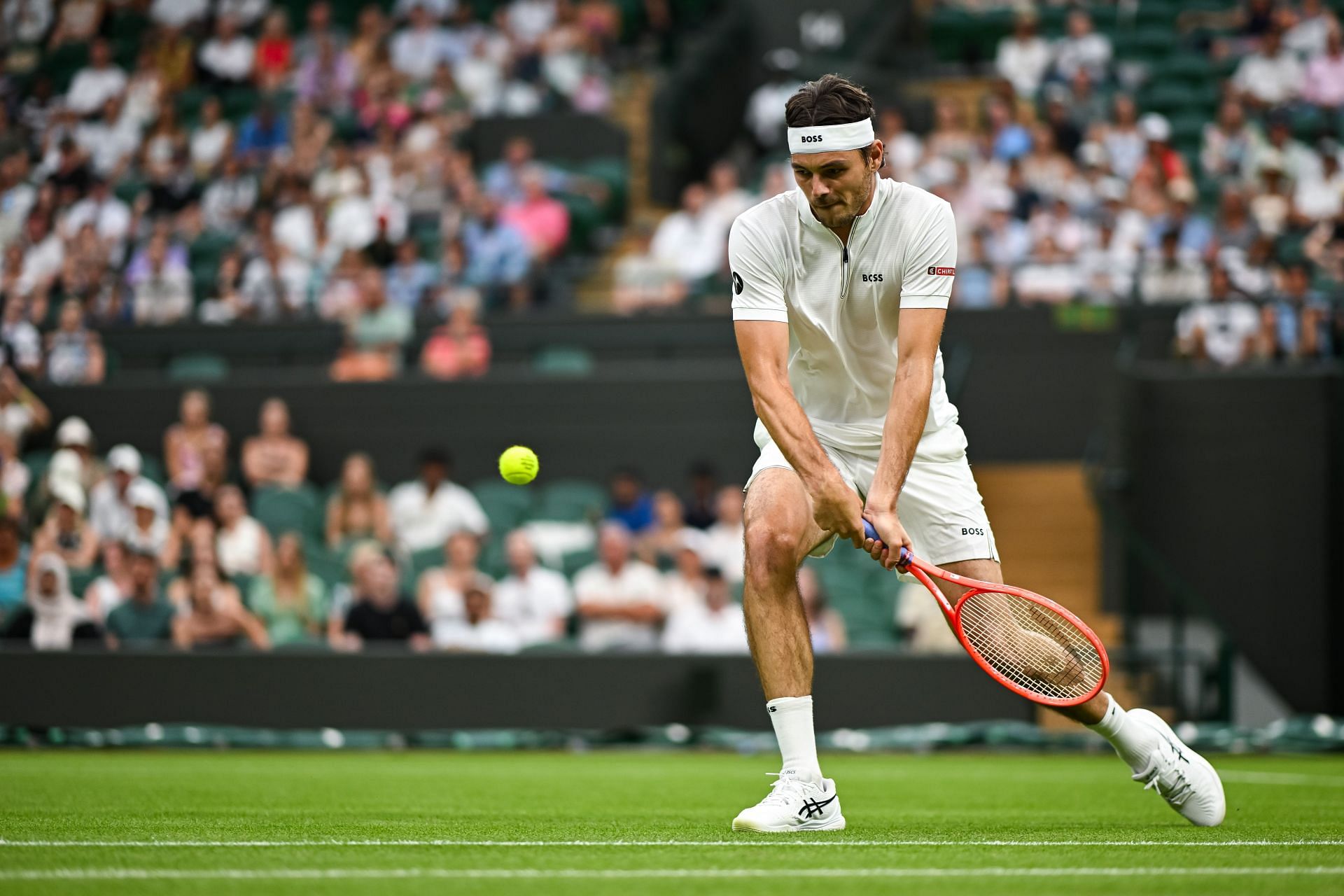 Taylor Fritz at Wimbledon 2025. (Photo: Getty)